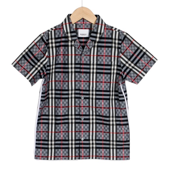 Authentic Burberry t shirt. Button up. 2T. Fits 3T - Picture 4 of 5